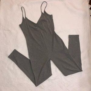 Forever 21 Gray Jumpsuit